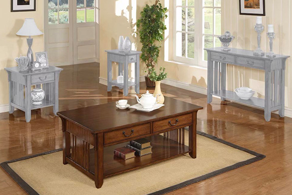 Zahara Mission Oak Occasional Furniture from Winners Only